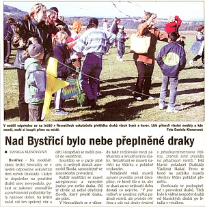 Drakiáda - Benešovský deník 13.10.2003